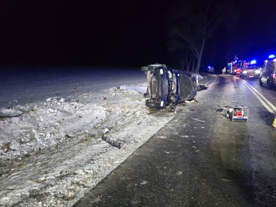 Tragiczny wypadek drogowy. Zginął pasażer