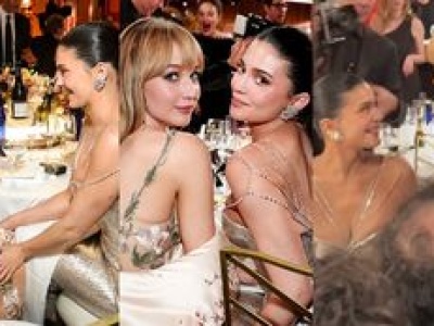 Psiapsiółki Jennifer Lawrence i Kylie Jenner DOKAZUJĄ na Złotych Globach: 