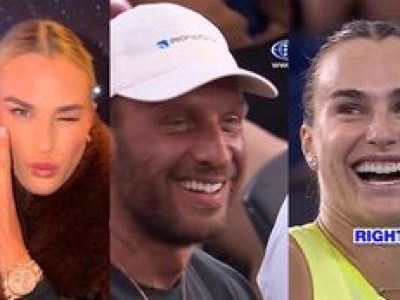 Aryna Sabalenka zawstydza swojego chłopaka. 