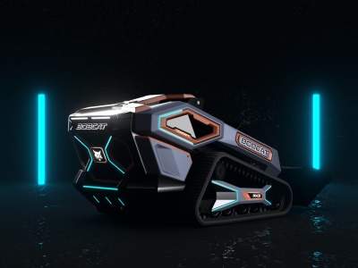 Bobcat w Las Vegas pokazał przyszłość placu budowy. Sztuczna inteligencja w kabinie, maszyny bez operatora i nowe zasilanie