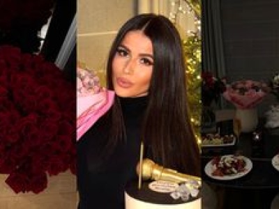 Roksana Węgiel świętowała 21. URODZINY na bogato: dwa torty, ogromny bukiet z róż oraz romantyczna kolacja (ZDJĘCIA)