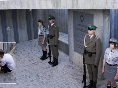 Mojżesz z Dzierżoniowa, Mojżesz z Bełżca. Wojna o pamięć po wojnie. Front w Nowym Sączu