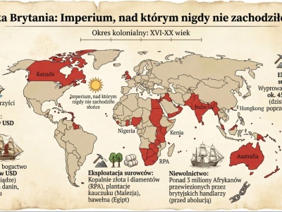Kolonialne dziedzictwo: 10 imperiów, które czerpały korzyści z kolonizacji oraz losy ich bogactwa