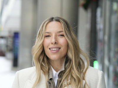 Chodakowska w zimowej stylizacji. Patrzcie na płaszcz. Prawdziwy hit