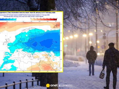 Nagły zwrot w prognozach. Nadciąga nowa fala mrozów. Taka pogoda czeka nas do lutego