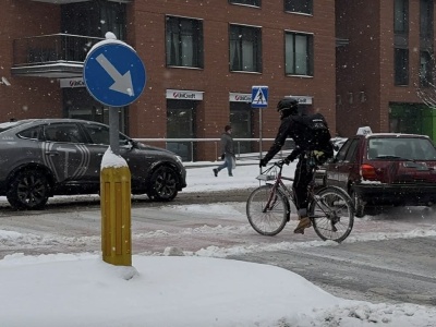 Rowerzyści zniknęli z ulic Krakowa. Dane potwierdzają sezonowy spadek ruchu rowerowego