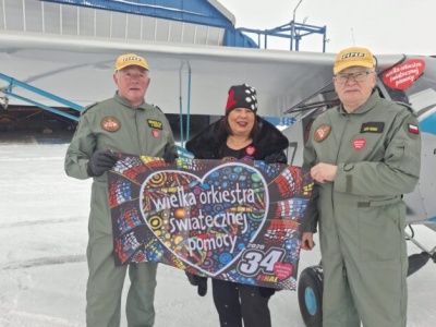 Poleć wyjątkowym samolotem dla WOŚP! Wyjątkowa licytacja w sztabie #4615