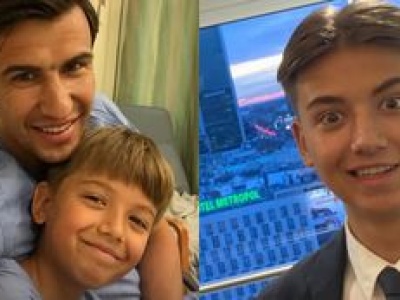 Jarosław Bieniuk złożył synowi życzenia z okazji 20. urodzin. Zdjęcie z Anną Przybylską chwyta za serce