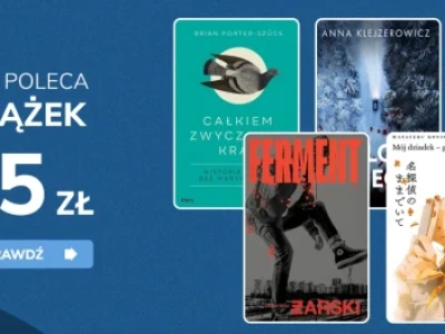 Promocje dnia – 14.01.2026: 5 książek do 15 zł, Biografie, Nowości, Sołtys, Kryminały, Filia, Marginesy