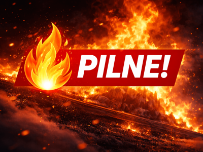 Pożar cysterny na autostradzie A4. Węzeł Łańcut zablokowany, wyznaczono objazdy