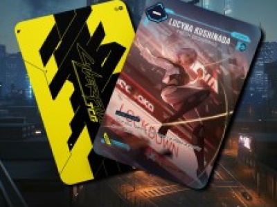 Odbierz dwie fizyczne karty do Cyberpunk 2077 za darmo. The Nova Rare Lucy do nowej TCG!