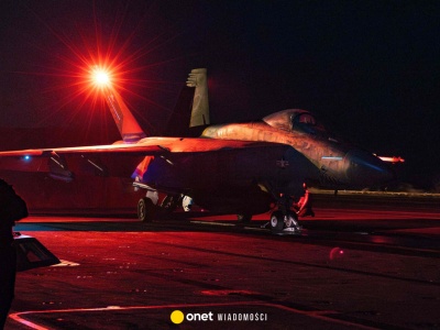 USA grożą Iranowi. Lotniskowce uderzeniowe wypłynęły, ruch na niebie zamarł. Podsumowanie nocy