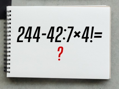 Zagadka matematyczna z silnią. Uczniowie dają radę, dorośli mają trudności