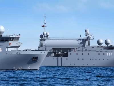 Saab zwodował drugi polski okręt SIGINT