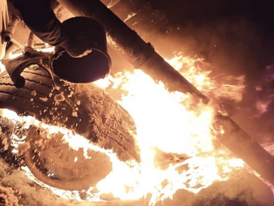 Znieczulica na A4? Płonącą cysternę mijała nawet kolumna wojskowa, nikt się nie zatrzymał