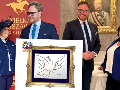 Książę Lubomirski piekli się, że ludzie wyśmieją jego grafikę Picassa wystawioną na aukcji WOŚP