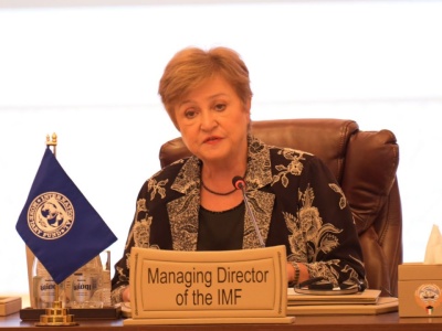 Szefowa MFW z wizytą w Kijowie