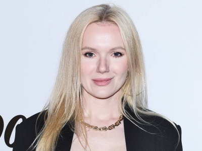 Joanna Majstrak na premierze filmu 