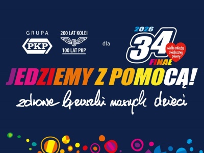 Grupa PKP gra razem z WOŚP