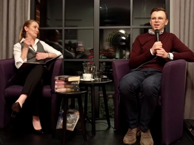 „Zagubiony w Karkonoszach” – czyli spotkanie autorskie ze Sławkiem Gortychem w Opatówku