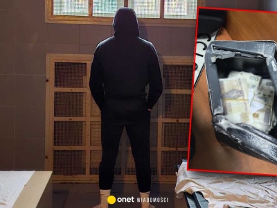 Uciekając, wyrzucił z auta sejf pełen pieniędzy. Okazało się, że grozi mu dożywocie