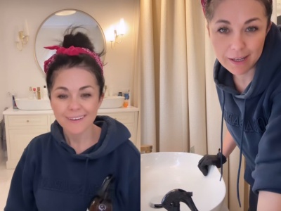 Tak wygląda łazienka Cichopek. Przestrzeń, złote detale i ogromna wanna