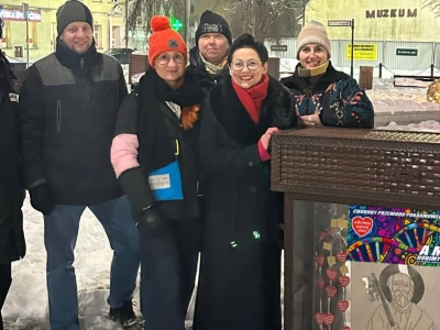 Datki na WOŚP można wrzucać do skarbonki na ul. Warszawskiej w Ciechanowie