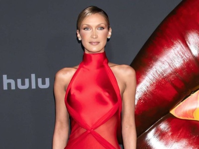 Bella Hadid w ognistej czerwieni na premierze serialu. Co za klasa!