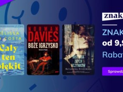 Promocje dnia – 16.01.2026: Znak x3 do -85%, Prószyński, Marginesy, Filia, Helion, Pierwsze tomy, Romanse hokejowe