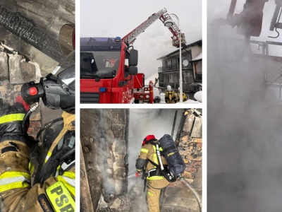 Pożar zniszczył dom rodziny Zosi i Asi. Ruszyła zbiórka