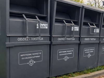 Szare pojemniki staną na ulicach. Koniec problemów z tekstyliami