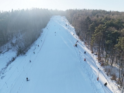 Zima w Świętokrzyskiem sprzyja narciarzom