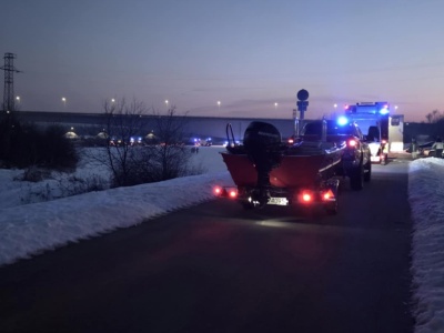 Akcja ratunkowa na Dunajcu pod Tarnowem. Dwie osoby wpadły do rzeki