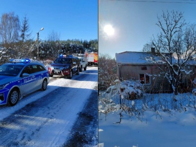 Przyjechała odwiedzić matkę, zobaczyła słup dymu. Tragedia w Lubelskiem