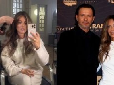 Szykowni Małgorzata Rozenek i Radosław Majdan posyłają uśmiechy na gali Wektorów. Piękna z nich para? (ZDJĘCIA)