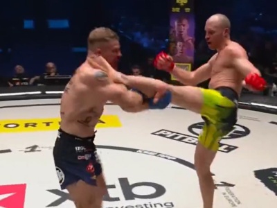 Co za nokaut na gali KSW! Po tym ciosie Polak runął na deski