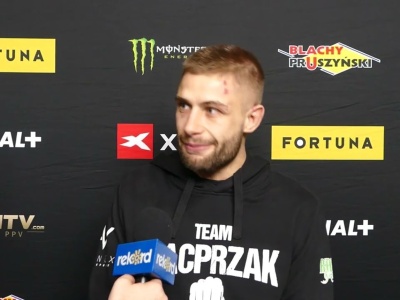 Piotr Kacprzak po XTB KSW 114: W końcu mi ten sport oddał za ciężką pracę i cierpliwość