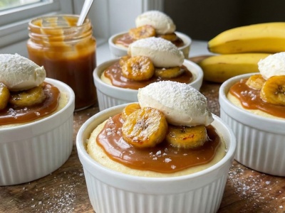 ​Miniserniczki inspirowane banoffee, czyli deserowa gra tekstur według Karoliny Stolarskiej-Bigos