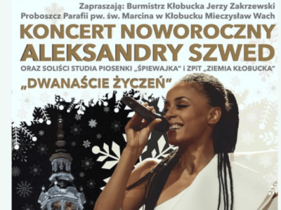 Aleksandra Szwed rozpocznie nowy rok w Kłobucku koncertem „Dwanaście Życzeń”