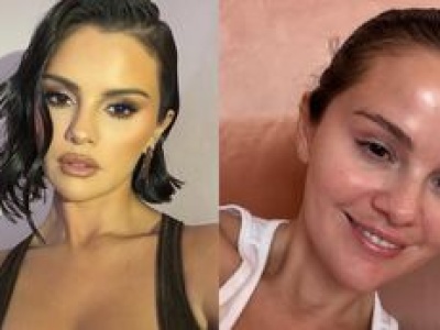 Selena Gomez PROMIENIEJE. Pokazała się BEZ GRAMA MAKIJAŻU (FOTO)