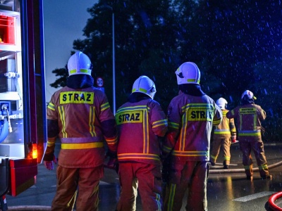 Małopolskie: strażacy ugasili pożar budynku w kompleksie hotelowym