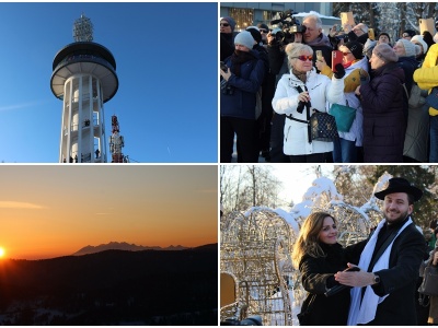 Krynica-Zdrój ma nową atrakcję turystyczną. Z wieży można podziwiać nawet Tatry