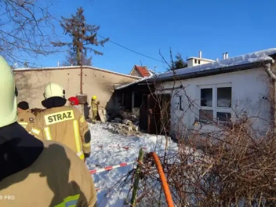 Tragiczny wybuch gazu w Ornecie. Nie żyje 45-letni mężczyzna