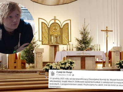 Włocławek: piosenki Eda Sheerana trafiły na czarną listę utworów ślubnych