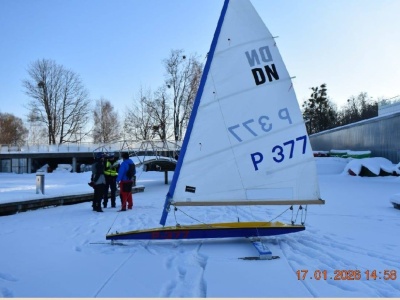 Potrącenie pieszych na zamarzniętym jeziorze Ukiel