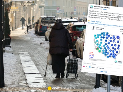 Wyjątkowa różnica temperatury nad Polską. Nawet 20 st. C, a to nie koniec