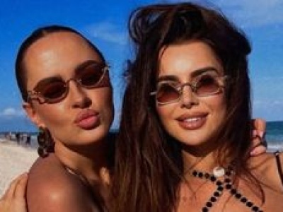 Natalia Siwiec i jej siostra dokazują na plaży w bikini. Rozgrzały was w to mroźne popołudnie? (FOTO)