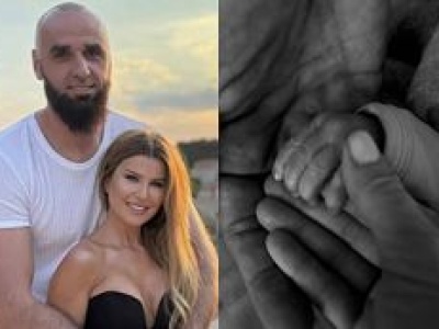 Marcin Gortat ZOSTAŁ TATĄ. W świat poszło pierwsze zdjęcie z jego synem