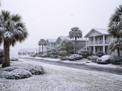Floryda znów pokryta śniegiem