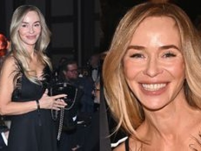 Joanna Przetakiewicz bryluje wśród ELIT w czarnej kreacji z piórami i torebką za 60 TYSIĘCY zł. Klasa? (ZDJĘCIA)